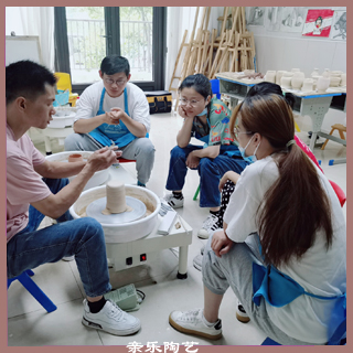 陶艺课程培训修坯雕刻