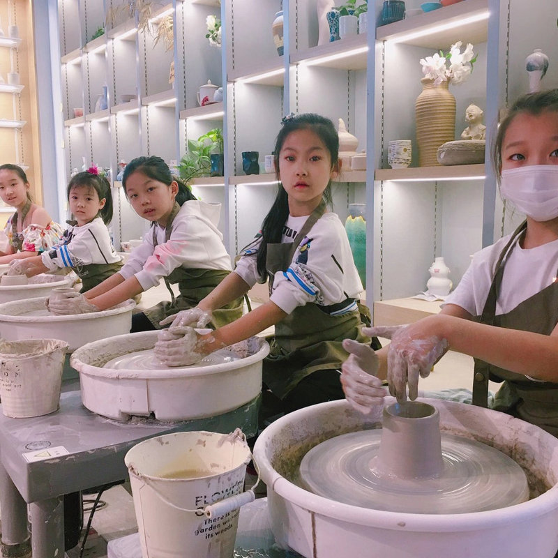 专业陶艺手工店加盟亲乐陶艺课程--课程授权使用