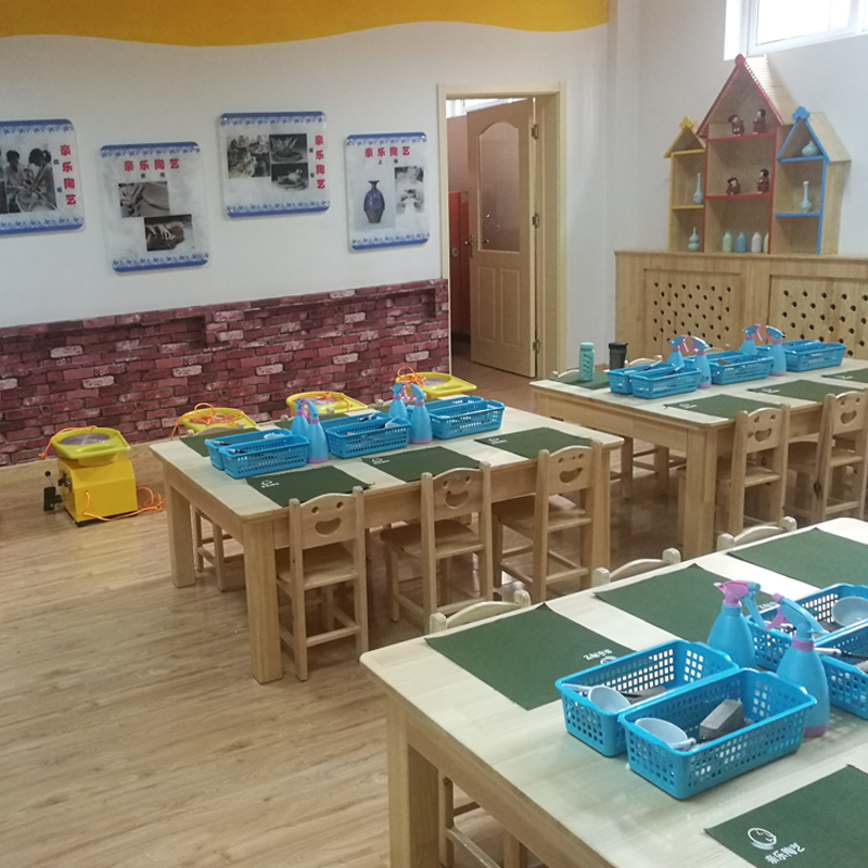 幼儿园陶艺课程捏塑培训拉坯课程培训亲子活动举办