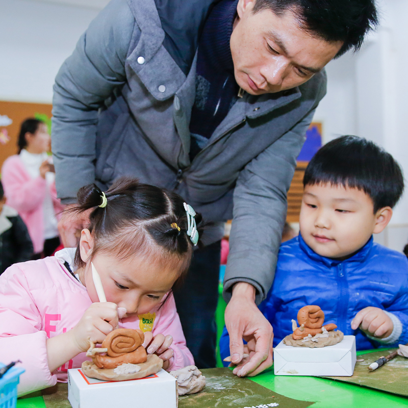 幼儿园陶艺课程包现场展示儿童陶艺少儿陶艺课程